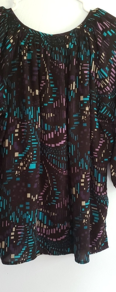 Tribal Patterned Geometric Career Button - image 2